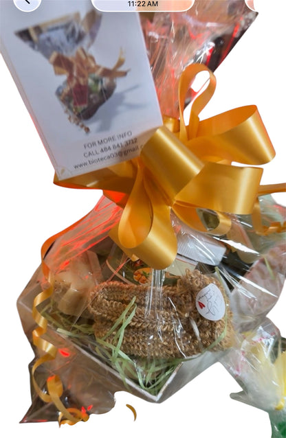 Basket  include 3 soaps mix &match